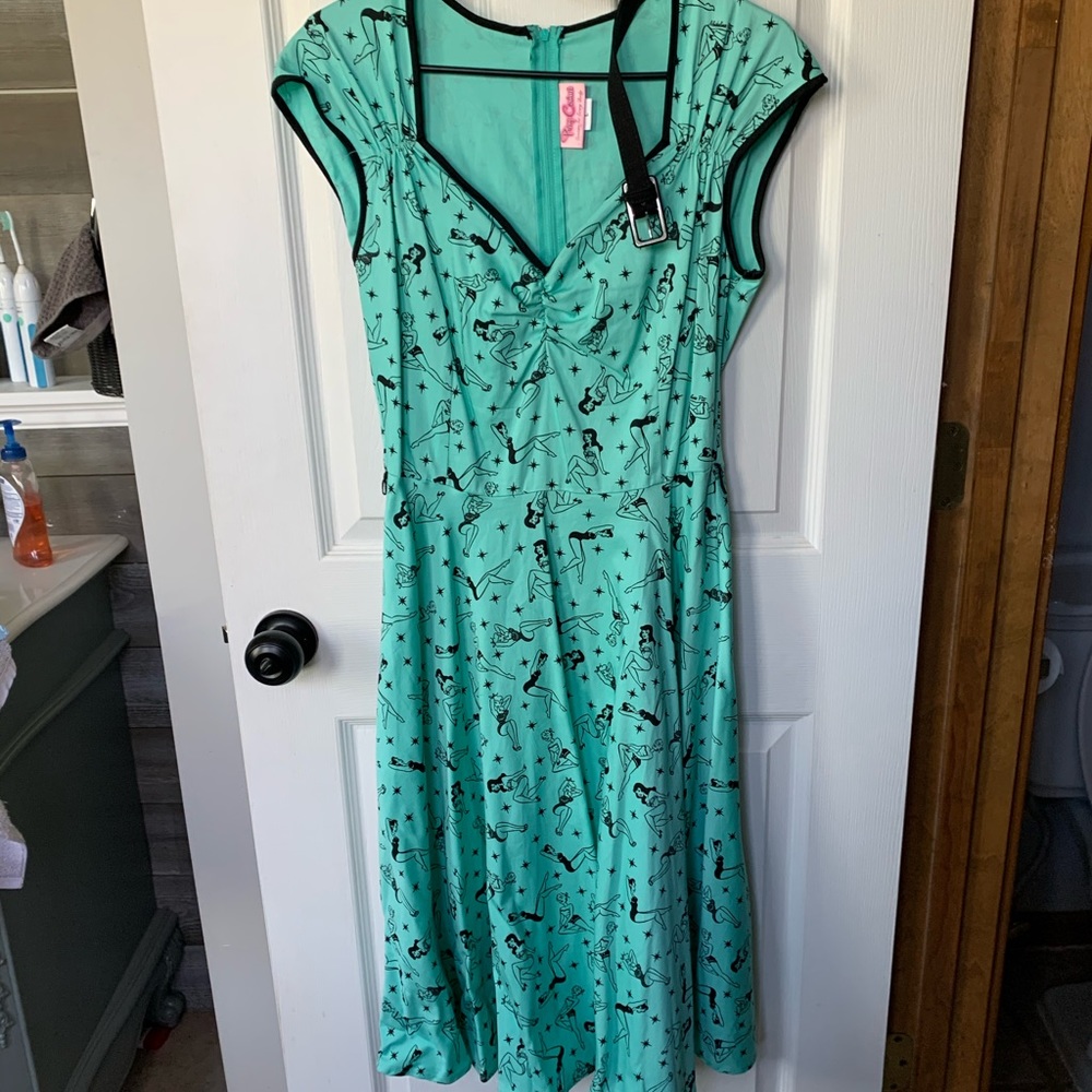 PINUP COTOURE HEIDI SWING DRESS NWT